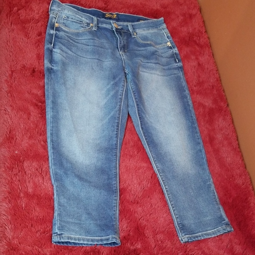 Seven7 cropped jeans